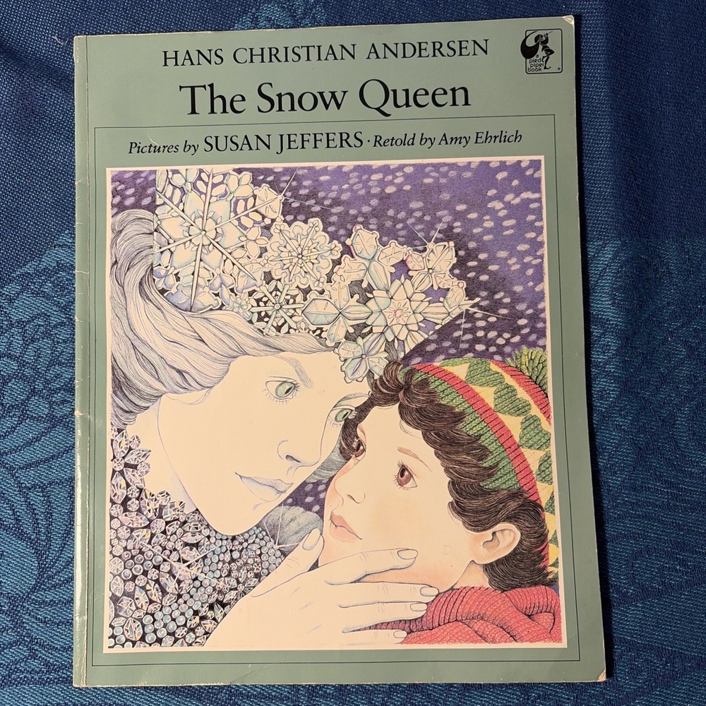 THE SNOW QUEEN 1989 1st Pied Piper printing Susan Jeffers illustrator